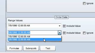 CRD Scheduling Crystal Reports with Parameters [upl. by Aniuqal]