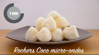 Rochers Coco rapide et simple  microondes [upl. by Hump]