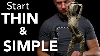 Clay Sculpting Tip For Beginners [upl. by Tutt926]