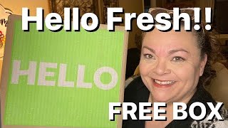 Hello Fresh  FREE BOX [upl. by Nomahs]