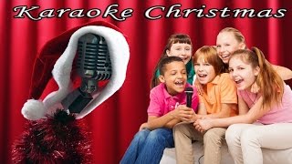 Christmas Songs Karaoke with Lyrics  Singing Christmas for family [upl. by Malti]