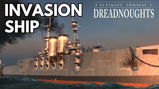 Invasion Ships  Russia Campaign Ep 14  Ultimate Admiral Dreadnoughts [upl. by Aihsekat]