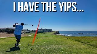 I have the yips Half Moon Bay Golf Links Old Course  18 Hole by Hole Vlog [upl. by Norek]