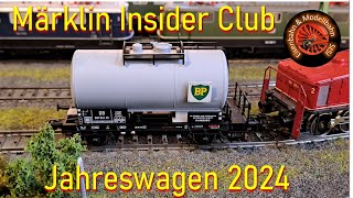 Märklin Insider Jahreswagen Spur H0 2024 [upl. by Ralyat]