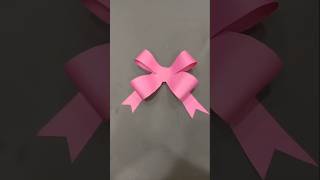 Paper Bow making tutorial  Gift wrapping Bow [upl. by Redman]