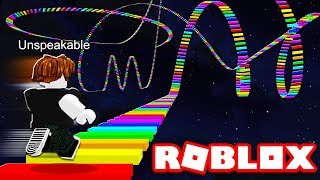 WORLDS FASTEST RAINBOW ROBLOX OBBY RUN [upl. by Tai]