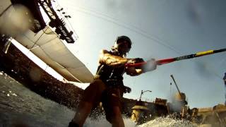 Waterworld Jetski Launch at Universal Studios Hollywood 2011 [upl. by Cerveny]