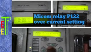 MICOM RELAY P122 [upl. by Adnale]