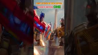 Best Scene in Transformer One movie  Optimus 1 vs 4transformers optimusprime [upl. by Knitter]