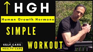 Increase Human Growth Hormone HGH with this simple workout [upl. by Rivi774]