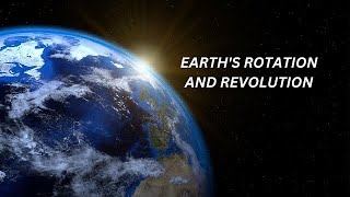 Earths Rotation And Revolution  Everything about planet earth science educational EducationCore [upl. by Emlynne625]