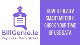 How to Read a Smart Meter installed by ESB Networks and check your time of use data [upl. by Maia]