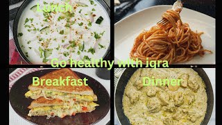 Three meal of the day breakfast lunch and dinner for weight lossweight [upl. by Atener]