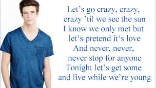 Live While Were Young Glee Lyrics [upl. by Pepin]