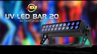 ADJ UV LED BAR 20 [upl. by Nirehs572]