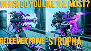 Warframe Redeemer Prime Is Better Than the Stropha 2023  HOT TAKE [upl. by Iclehc333]