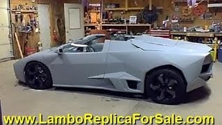 Lamborghini Reventon Roadster Replica Kit Car Update on Progress and Test Drive Door Poppers [upl. by Novyat]