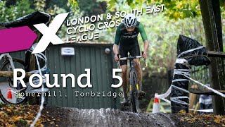 Thrilling Cyclocross Action At Round 5 In Somerhill  Experience The Real Deal [upl. by Adnowal]