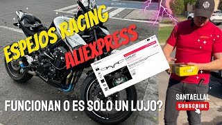 Espejos Racing para Kawasaki Z900 de Aliexpress ¿Funcionan o solo es un lujo [upl. by Ennoirb]