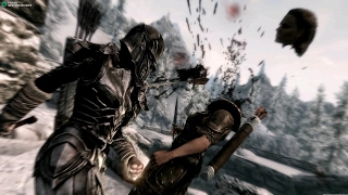 Skyrim  Como Decapitar a tus Enemigos [upl. by Merkley635]