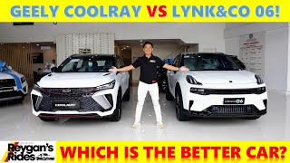 New GEELY Coolray VS LYNK amp CO 06 CAR COMPARO [upl. by Nicholle]