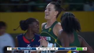 22 October 2019  Africa Netball Cup final match South Africa vs Zambia [upl. by Nazay768]