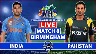 World Championship of Legends Live India vs Pakistan Live  IND vs PAK Live Scores amp Commentary [upl. by Alesi]