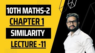 10th Maths2 Geometry Chapter No 1  Similarity  Lecture 11  JR Tutorials [upl. by Haile686]