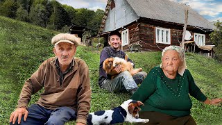 Elderly couple has a happy old age because son helps in a mountain village far from civilization [upl. by Kitchen]