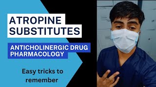 ANTICHOLINERGIC DRUGSAtropine substitutespharmacologytherapeutic usestricksUniversity exam guid [upl. by Notaes]