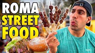 LA FIERA DELLO STREET FOOD A ROMA [upl. by Nefen]