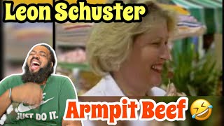 LEON SCHUSTER ARMPIT BEEF PRANK  REACTION 😂 [upl. by Haimrej609]