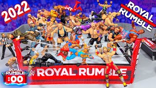 WWE Royal Rumble 2022 Action Figure Match [upl. by Darrell]