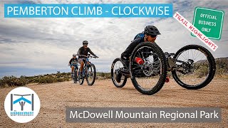 Pemberton HIGHLIGHTS  Adaptive MTB  McDowell Mountain Regional Park [upl. by Llessur910]