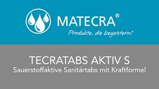 MATECRA Tecratabs Aktiv S [upl. by Erasme]