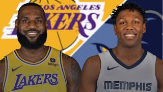 Los Angeles Lakers VS Memphis Grizzlies LIVE [upl. by Ihtac]