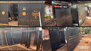 Price Of Rolling Gate Fence Rails Tank Stand Iron Doors Burglary Proof In Edo State Nigeria [upl. by Ecilahc]