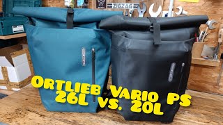 Ortlieb Vario PS  26L vs 20L Fahrradtasche oder Rucksack Teil 22 ortlieb fahrrad ebike [upl. by Noyes]