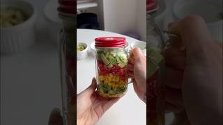 Viral Falafel veggie salad jar  Day 1 of 30 Days of Healthy amp Wellness meals 🥙🍴 recipes [upl. by Patrizio434]