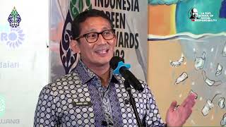 SANDIAGA S UNO  Menteri Pariwisata dan Ekonomi Kreatif [upl. by Beret]