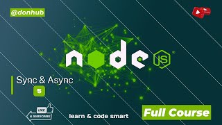 Master synchronous and asynchronous in node js [upl. by Kcirrez]