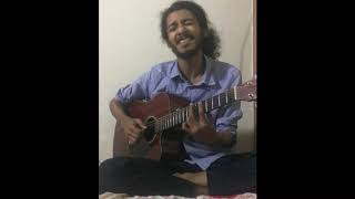 Je Chilo Drishtir Shimanay Acoustic Cover [upl. by Abroms340]