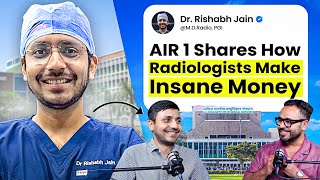 Earnings of a Radiologist NEET UG AIR 1 Life At AIIMS Mental Health Ft RishabhJain2970 [upl. by Sajet]