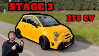 ABARTH 595 Competizione STAGE 3  275CV  CHECK SOUND e TEST ACCELERAZIONE TEST AUTO EP2 [upl. by Titania]