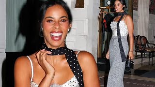 Rochelle Humes Wows at Paris Fashion Week [upl. by Ajnotal]