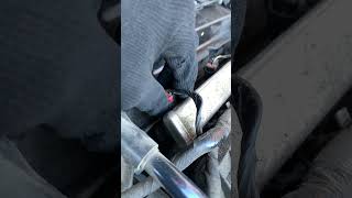 Dodge 24L Fuel Injector Rail Removal mobile mechanic automobile car work [upl. by Nanete123]