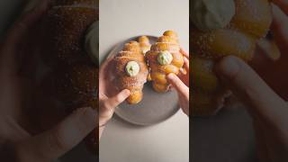 Croissant Donuts 🍩 🥐 recipe croissant donuts [upl. by Nnylsoj]