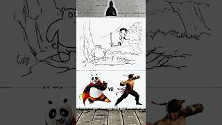 KungFu Panda vs  Liu kang animation ✊ [upl. by Seuguh]