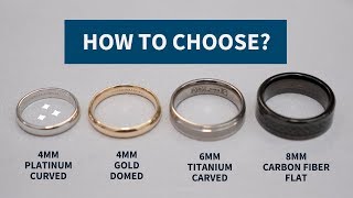 How to Choose a Wedding Ring Type Size Fit Shape [upl. by Schram]