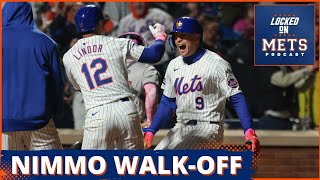 The Mets Best Hitter Nimmo Saves Them From Braves Sweep [upl. by Nadroj]